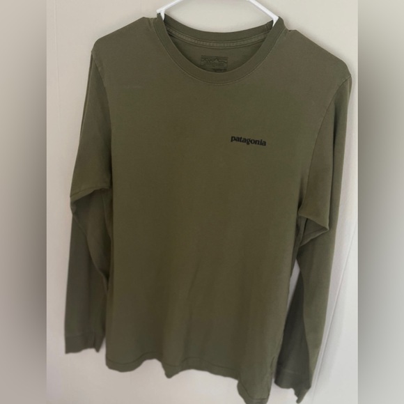 PATAGONIA Women’s Long Sleeve Logo Responsibili-TEE | Green | XS - Picture 2 of 4